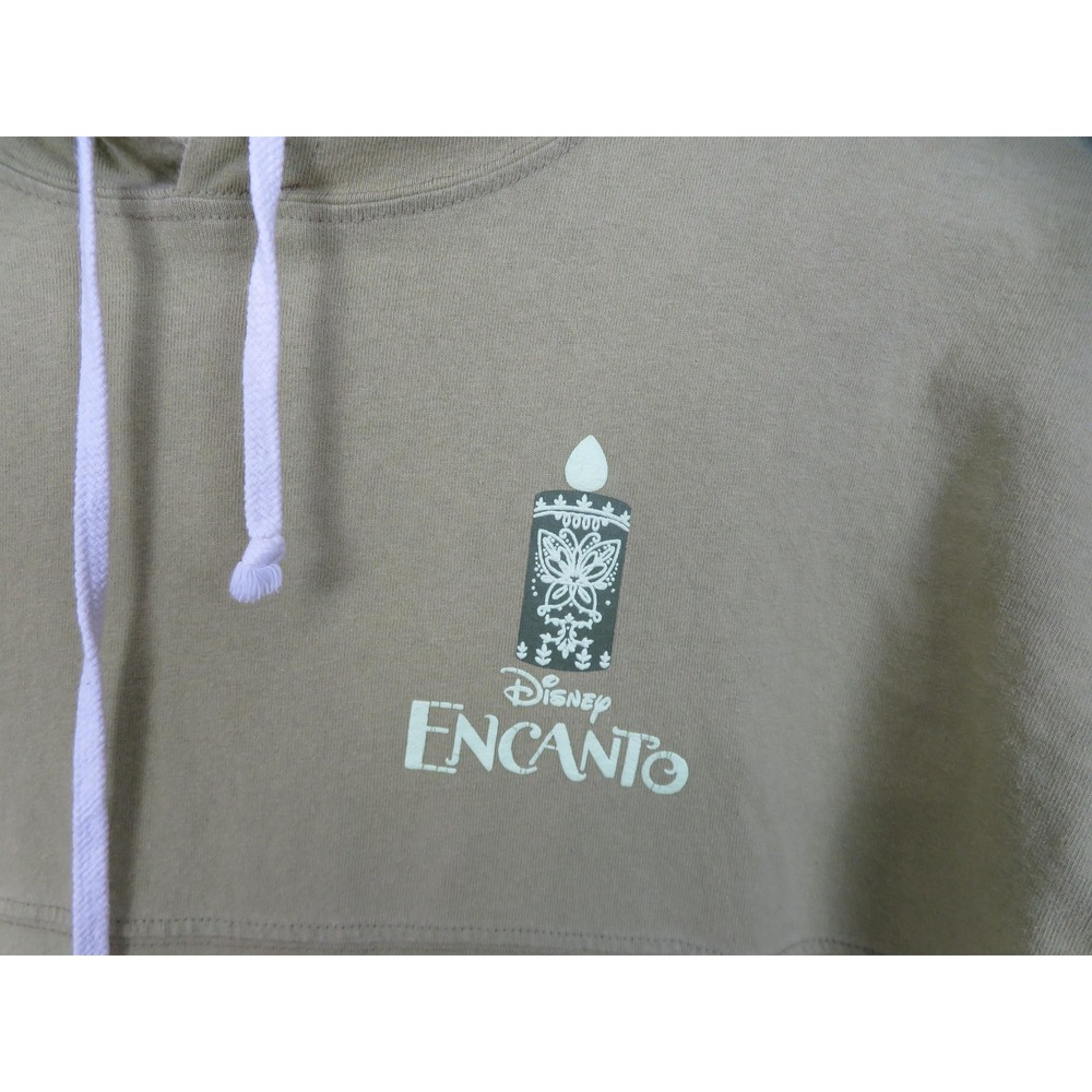 Disney Encanto Bruno Hoodie Womens Medium Green Spirit Jersey Rat Graphic - Picture 3 of 9